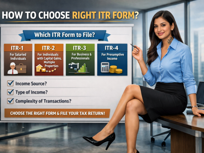 HOW TO CHOOSE RIGHT ITR FORM