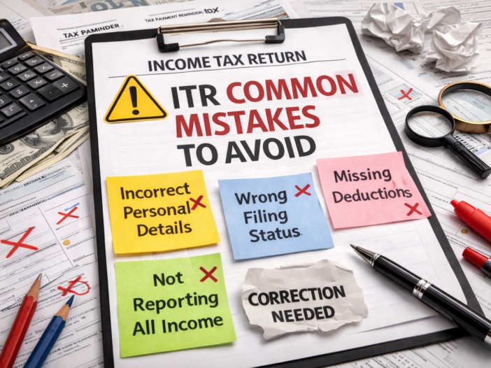ITR COMMON MISTAKE TO AVOIDE